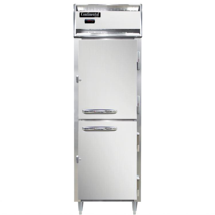 Product image #1 for Designer Line DL1W-HD 1-Section Reach-In Heated Holding Cabinet with Half Doors