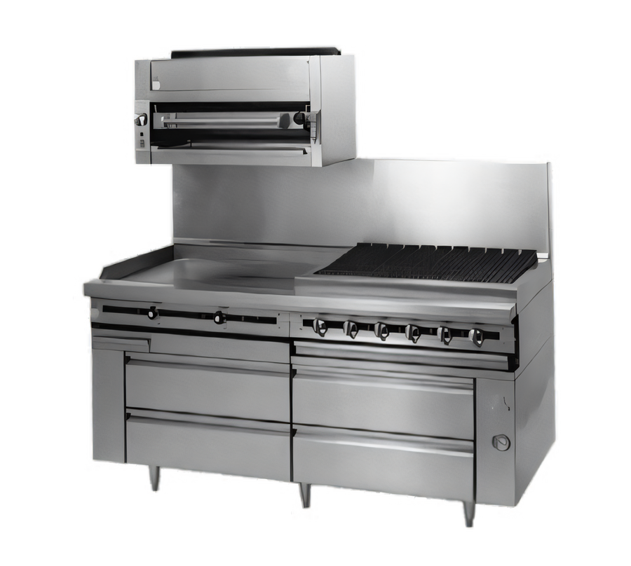 Product image #1 for Titan Fire & Ice 54" Remote Freezer Base with 2 Drawers