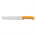 Thumbnail image #1 for Swibo 10-Inch Normal-Edge Slicing Knife with Orange Handle