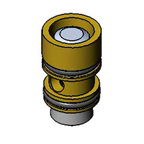 Thumbnail image #1 for T&S Brass B-2730-DRK Diverter Repair Kit with Stem, Seal, Valve Body, O-Rings, Stem Seal and Retaining Ring
