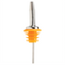 Thumbnail image #1 for Winco Oversized Medium Flow Liquor Pourer with Chrome-Tapered Spout, No Collar, Yellow