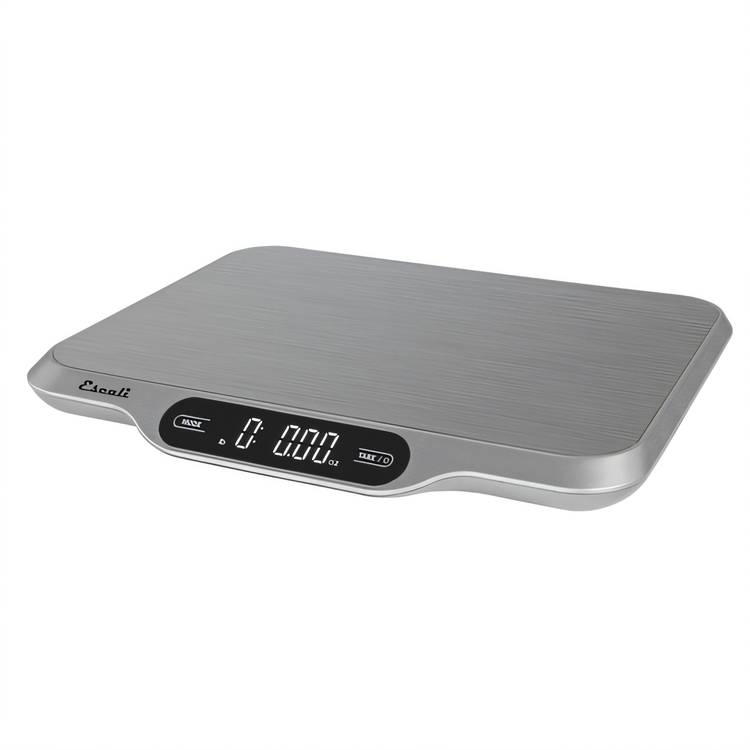 Product image #1 for San Jamar SlimLine Digital Portion Control Scale, 33 lb Capacity, Rectangular Stainless Steel Platform