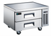 Thumbnail image #1 for Hurakan 36-Inch Wide 2-Drawer Chef Base Refrigerator with Stainless Steel Top