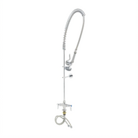 T&S Brass EasyInstall Spring-Action Single Hole Deck-Mount Pre-Rinse Faucet Assembly