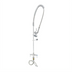 Thumbnail image #1 for T&S Brass EasyInstall Spring-Action Single Hole Deck-Mount Pre-Rinse Faucet Assembly