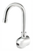 Thumbnail image #1 for Krowne Royal Series Battery-Powered Electronic Sensor Touchless Faucet with 4-1/2 Inch Gooseneck Spout, Single-Hole Wall Mount