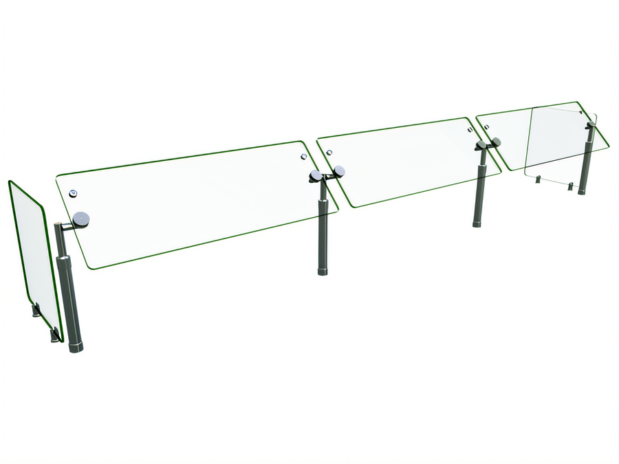 Product image #1 for Hatco B950-120 Flav-R-Shield™ Stainless Steel Shelving