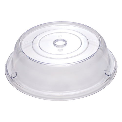 Product image #1 for Clear Round Polycarbonate Stackable Plate Cover, 10-Inch x 2-1/2-Inch