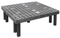 Quantum Vented Polyethylene Dunnage Rack, 750 lb Capacity