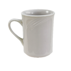 Thumbnail image #1 for Crestware Firenze FR16 8 oz Ceramic Swirl Embossed Coffee Mug Case of 3