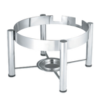 Thumbnail image #1 for Vollrath Intrigue® 46114 Mirror-Finish Stainless Steel Stand for Round Induction Chafers
