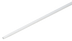 Thumbnail image #1 for Carlisle Sparta® 60-Inch Tapered Plastic Broom and Mop Handle, White, 1-Inch Diameter