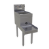 Thumbnail image #1 for Glastender BSB-12 Freestanding Stainless Steel Underbar Blender Station with Dump Sink