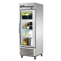 True One-Section Reach-In Refrigerator with Framed Glass Door