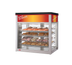 Thumbnail image #1 for Hatco Flav-R-Savor Large Capacity Humidified Countertop Hot Food Merchandising Cabinet with 2 Doors and 4-Shelf Rack
