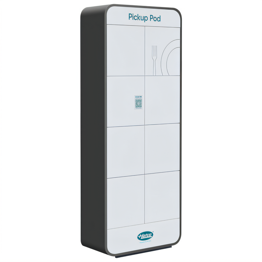 Product image #1 for Hatco Minnow Pickup Pod Food Locker, Floor Model, 8 Ambient Insulated Cubbies