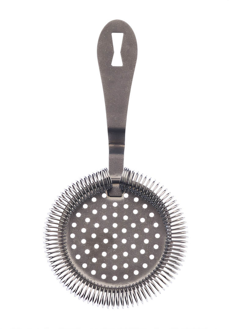 Product image #1 for Barfly Deluxe Antique Hawthorne Bar Strainer, 7.25 Inch Overall Length, Vintage Finish
