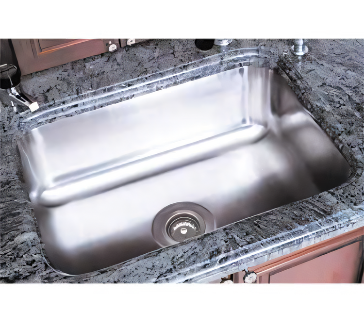 Product image #1 for Advance Tabco Smart Series™ 1-Compartment Undermount Sink Bowl, 14 x 16 x 10 Inch Bowl, 18-Gauge 304 Stainless Steel, Residential Finish