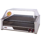 Thumbnail image #1 for APW Wyott (Middleby) X*PERT HRS-45 Countertop Hot Dog Roller Grill, 120V, Stainless Steel, Non-Stick Rollers
