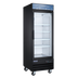 Thumbnail image #1 for Omcan Aurora 29-Inch Wide One-Section Reach-In Display Refrigerator, 22.6 Cu. Ft., Hinged Glass Door