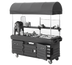 Thumbnail image #1 for Cambro KVC854C191 CamKiosk® Food Cart