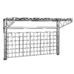 Thumbnail image #1 for Metro SmartWall PBA-GPC Wall-Mounted Wire Grid, 33 x 54 in, Brite Zinc Finish, NSF