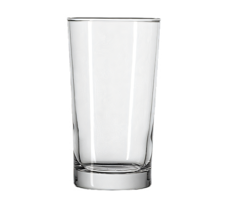 Product image #1 for Regency 9 oz Clear Partially Tempered Hi Ball Glass with Heavy Base