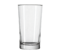 Regency 9 oz Clear Partially Tempered Hi Ball Glass with Heavy Base