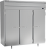 Thumbnail image #1 for Beverage-Air P Series Three-Section Reach-In Freezer, 68.34 Cu. Ft., Solid Locking Doors, Top-Mounted Self-Contained Refrigeration