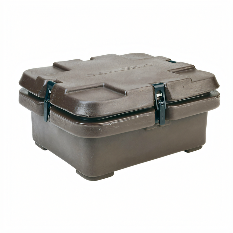 Product image #1 for Cambro Camcarrier® Insulated Half-Size Top-Loading Food Pan Carrier, Dark Brown