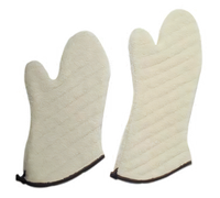 Admiral Craft 17-Inch Terry Quilted Oven Mitt with Heavy Cotton Padding