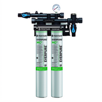 Everpure QC7I Twin MC2 Fountain Beverage Water Filtration System