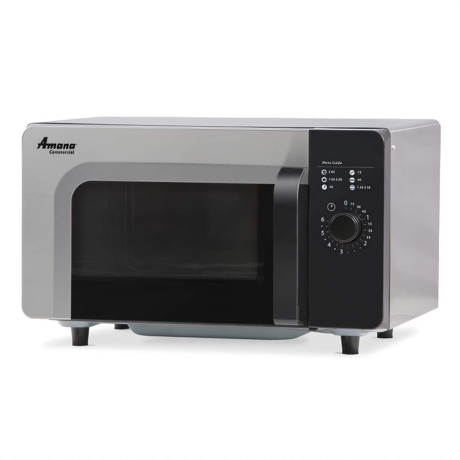 Product image #1 for Amana Commercial RMS10DSA 0.8 Cu. Ft. 1000 Watt Dial-Control Countertop Microwave Oven