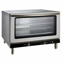 Omcan USA Full-Size Countertop Electric Commercial Convection Oven, 3.53 Cu. Ft., 220V