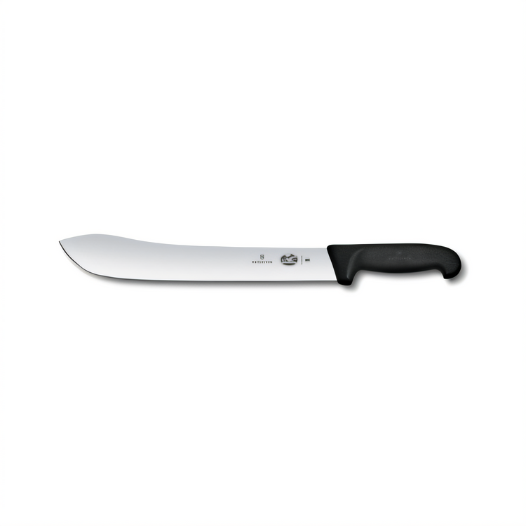 Product image #1 for Victorinox Fibrox® 12-Inch Stamped Straight Blade Butcher's Knife with Black Fibrox Handle