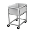 Thumbnail image #1 for Jumbo Poly Ingredient Cart with Included 19-Gallon Lug, 19 x 31 x 30 Inches
