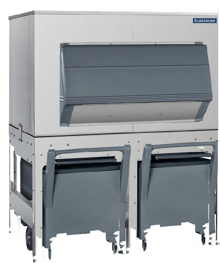 Product image #1 for Scotsman Ice Express Ice Transport System with 2 Roll-Under Carts, 1327 lb Capacity