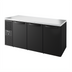 Thumbnail image #1 for True Premier Bar 92-Inch Four-Section Refrigerated Back Bar Cooler with Stainless Steel Top and Solid Locking Doors