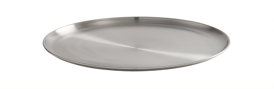 Product image #1 for American Metalcraft 10-1/2-Inch Round Stainless Steel Plate with Satin Finish