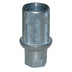 Thumbnail image #1 for BK Resources Adjustable White Metal Bullet Foot for 1-5/8-Inch OD Round Tubing, 2,000 lb Capacity
