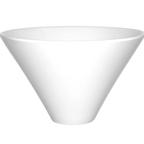 Thumbnail image #1 for International Tableware KO-4 Conical Porcelain Bowl, 6 oz., 4" Diameter x 2-1/2"H Case of 2 Dozen