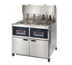 Thumbnail image #1 for Henny Penny OEA 342 2-Well Electric Large Capacity Auto-Lift Open Fryer with Built-In Filtration