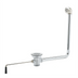 Thumbnail image #1 for T&S Brass Twist Waste Valve with 3-1/2 Inch Sink Opening, 2 Inch Drain Outlet, and Overflow NPT Adapter