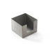 Thumbnail image #1 for American Metalcraft Etched Stainless Steel Tabletop Napkin Holder, 5-1/2 x 4 Inch