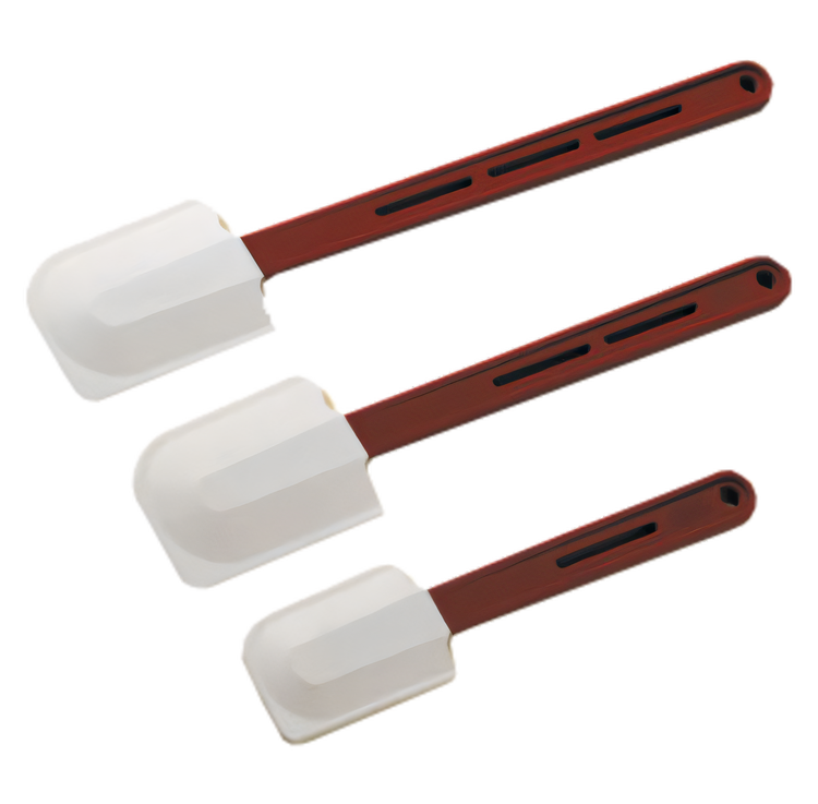 Product image #1 for American Metalcraft 16-Inch Heat-Resistant White Rubber Scraper with Cool-Touch Handle