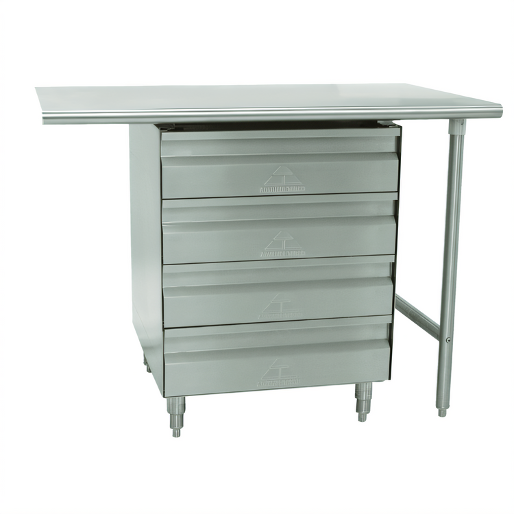 Product image #1 for Advance Tabco 4-Tier Stainless Steel Add-A-Tier Drawer Assembly for Open Base Work Tables