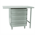 Thumbnail image #1 for Advance Tabco 4-Tier Stainless Steel Add-A-Tier Drawer Assembly for Open Base Work Tables