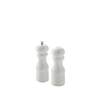 Thumbnail image #1 for American Metalcraft PMSW62 6-Inch White Wood Salt & Pepper Mill/Shaker Set Case of 36