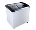 Thumbnail image #1 for Omcan Ice Cream Display Chest Freezer, 4.1 Cu. Ft., Curved Sliding Glass Doors
