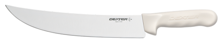 Product image #2 for Dexter Russell Sani-Safe 10-Inch Cimeter Steak Knife with White Polypropylene Handle